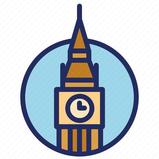 Big ben, landmark, london, uk icon - Download on Iconfinder