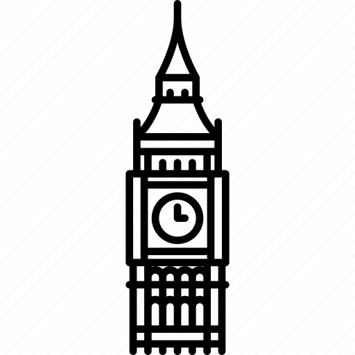 Big, london, tower, ben, england, landmark, tourism icon - Download on Iconfinder