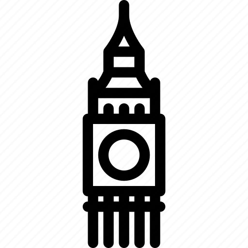 Big, london, tower, ben, england, landmark, tourism icon - Download on ...