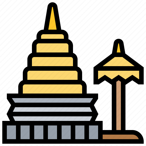 Doi, pagoda, suthep, temple, thailand icon - Download on Iconfinder