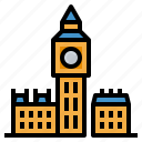 ben, big, clock, landmark, london, tower