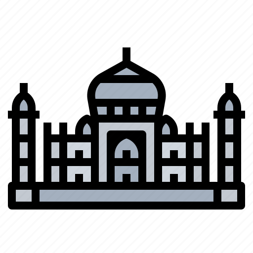 Architectonic, indian, landmark, mahal, taj icon - Download on Iconfinder