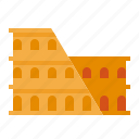 colosseum, italy, landmark, roman