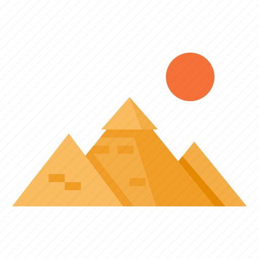 Egypt, giza, great, pyramid icon - Download on Iconfinder