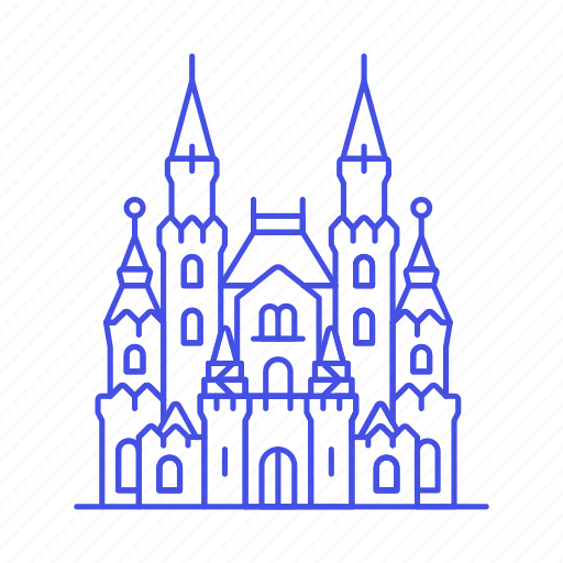 Architecture, construction, kremlin, landmarks, moscow, national, russia icon - Download on Iconfinder