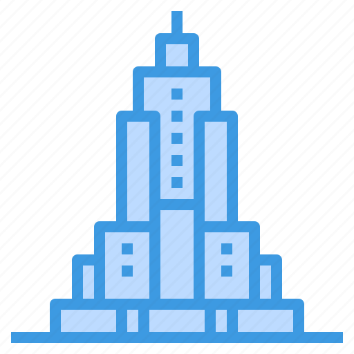 Empire, state, building, america, landmark icon - Download on Iconfinder