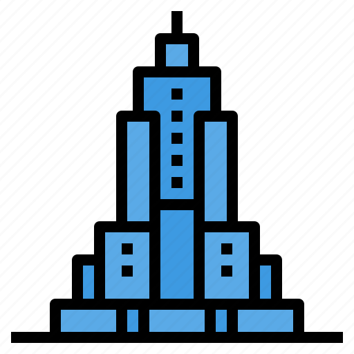 Empire, state, building, america, landmark icon - Download on Iconfinder