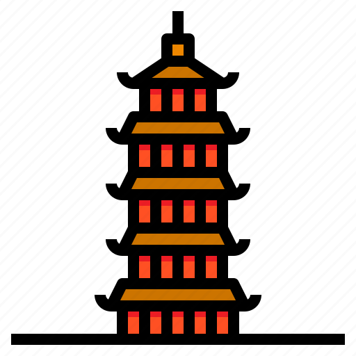 Pagoda, china, landmark, ancient, monuments icon - Download on Iconfinder