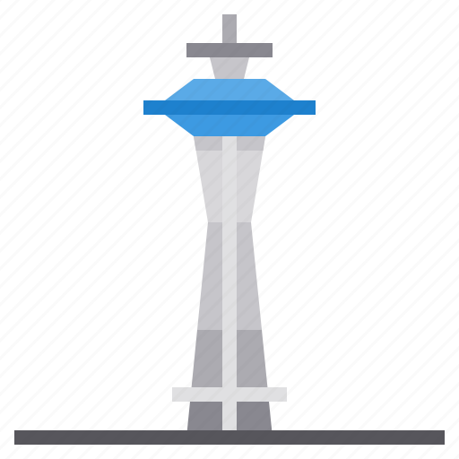 Space, needle, landmark, seattle, monuments, america icon - Download on Iconfinder