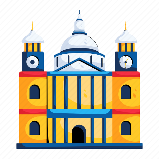 St paul cathedral, st paul church, historical church, church architecture, religious building icon - Download on Iconfinder