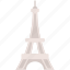 landmark, paris, eiffel tower, building, france 