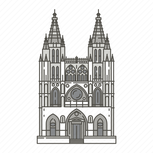 Burgos, cathedral, famous, landmarks, world icon - Download on Iconfinder