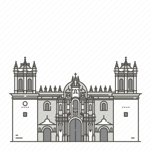 Cathedral, cusco, famous, landmarks, world icon - Download on Iconfinder