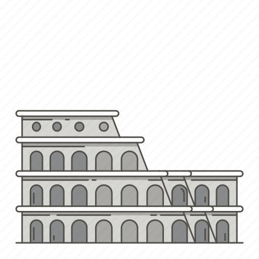 Colosseum, famous, landmarks, world icon - Download on Iconfinder