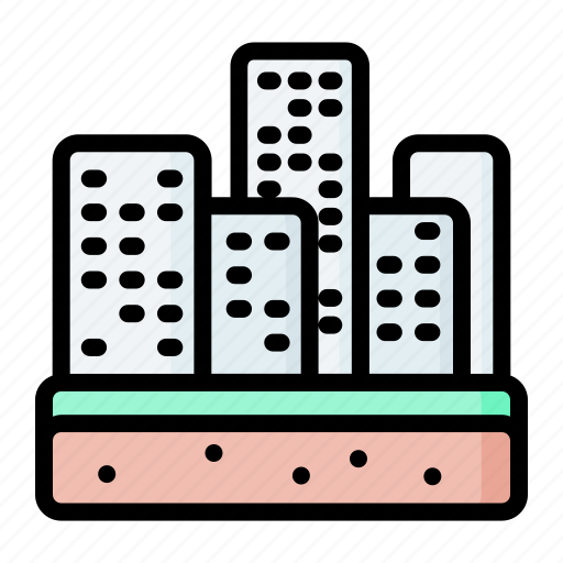 Apartment, buildings, office, work, building icon - Download on Iconfinder