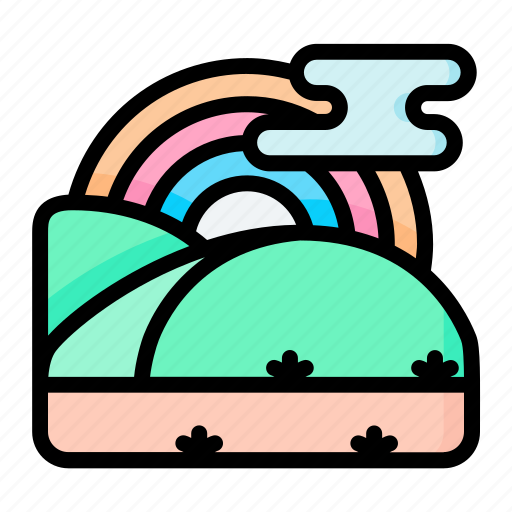 Bow, clouds, equality, gay, pride icon - Download on Iconfinder