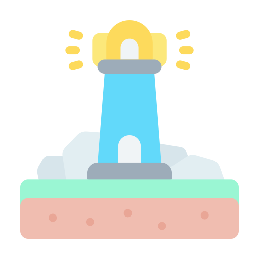 Beacon, beam, guidance, guide, lighthouse icon - Free download