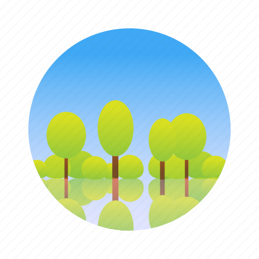 Green, nature, park, tree icon - Download on Iconfinder