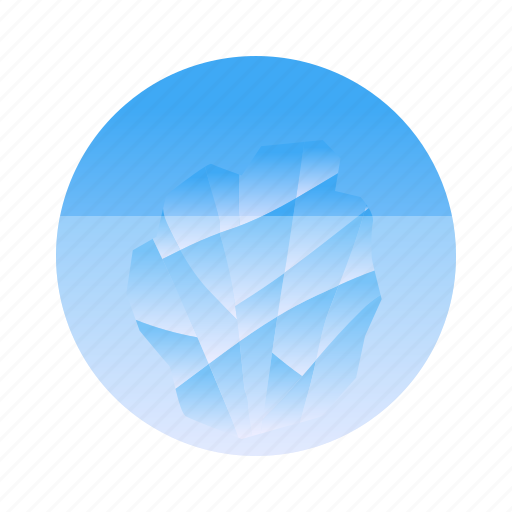 Hidden, iceberg, illusion, success icon - Download on Iconfinder
