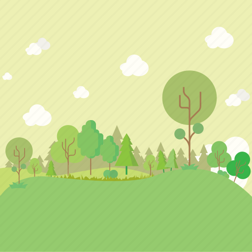 Cloud, forest, garden, tree icon - Download on Iconfinder
