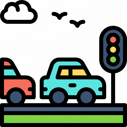 Landscape, land, terrain, traffic, vehicle, car icon - Download on Iconfinder