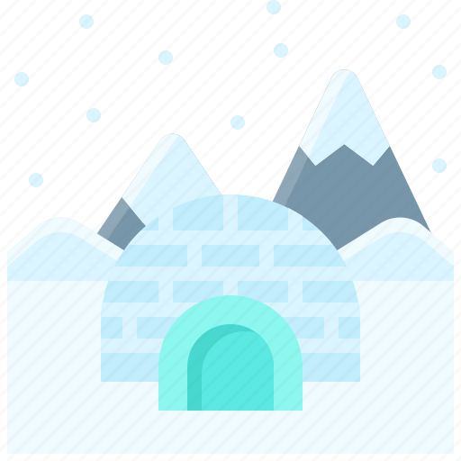 Landscape, land, terrain, ice, igloo, cold icon - Download on Iconfinder