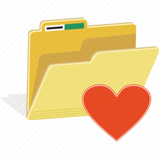 Directory, favorite, file, folder, love, heart icon - Download on Iconfinder