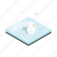 christmas, holiday, isometric, landscape, snow, snowman, winter 
