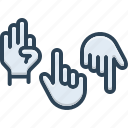 sign language, sign, language, pointing, hand showing, communication, deaf language