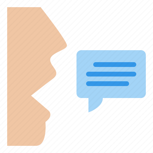 Speak, talk, conversation, topic icon - Download on Iconfinder