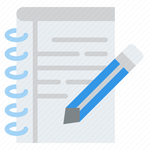 Write, writing, pencil, notebook, document icon - Download on Iconfinder