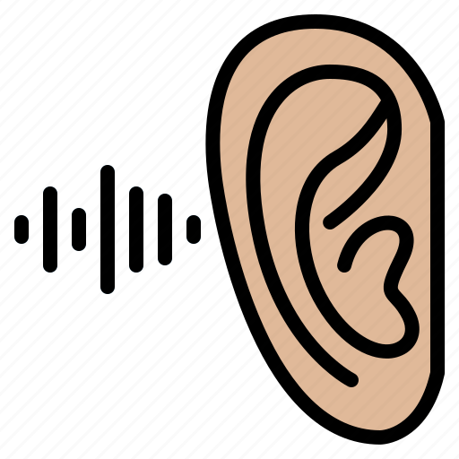Ear, body, listen, listening icon - Download on Iconfinder