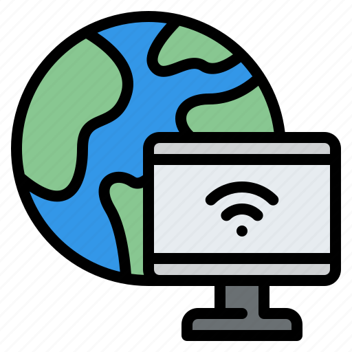 Worldwide, world, computer, internet icon - Download on Iconfinder