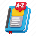vocabulary, language, dictionary, book, alphabet, reading, education
