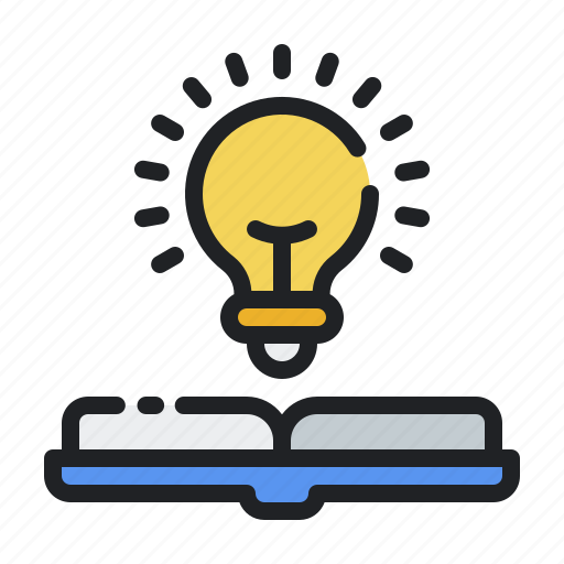 Knowledge, education, study, book, idea icon - Download on Iconfinder