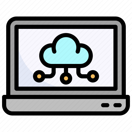 Cloud, network, computing, laptop, computer icon - Download on Iconfinder