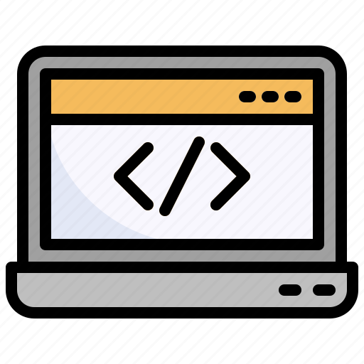 Coding, programming, code, laptop, computer icon - Download on Iconfinder