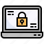 lock, laptop, security, password, secure 