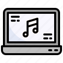 music, desktop, laptop, application