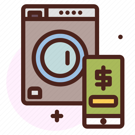 Contactless, laundry, home icon - Download on Iconfinder