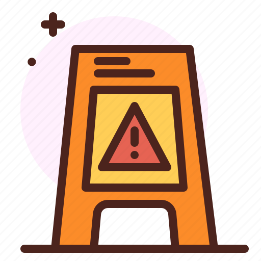 Warning, laundry, home icon - Download on Iconfinder