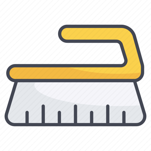 Cleaning brush, cleaning, cleanup, clothes brush icon - Download on Iconfinder