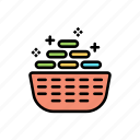 basket, bucket, clean, cleaning, laundry, neat, washing