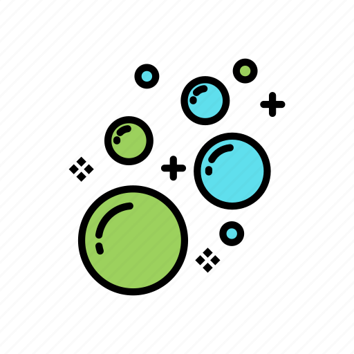 Bubble, cleaning, detergent, foam, fragrance, laundry, washing icon - Download on Iconfinder