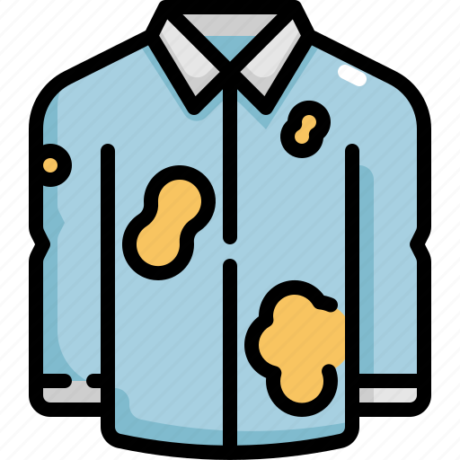 Clothes, clothing, dirty, laundry, shirt, washing icon - Download on Iconfinder