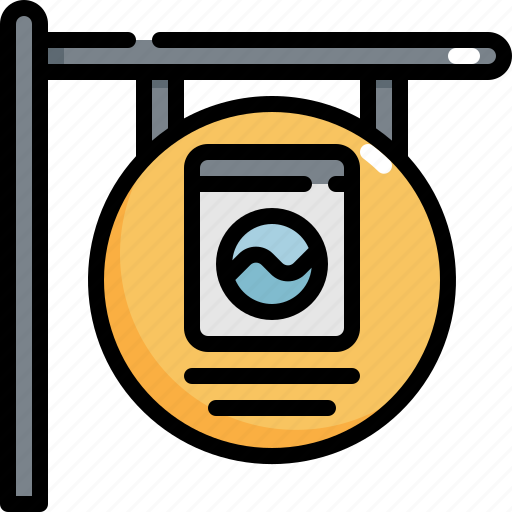 Clothes, clothing, label, laundry, service, shop, washing icon - Download on Iconfinder