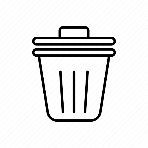 Basket, wastage, bucket, home, dirty icon - Download on Iconfinder