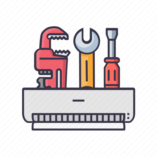 Ac, driver, screw, service, wrencher icon - Download on Iconfinder