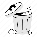 dustbin, trash can, trash bin, garbage can, waste bin 