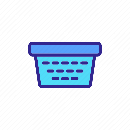 Bag, basket, bathroom, clothes, container, hamper, laundry icon - Download on Iconfinder